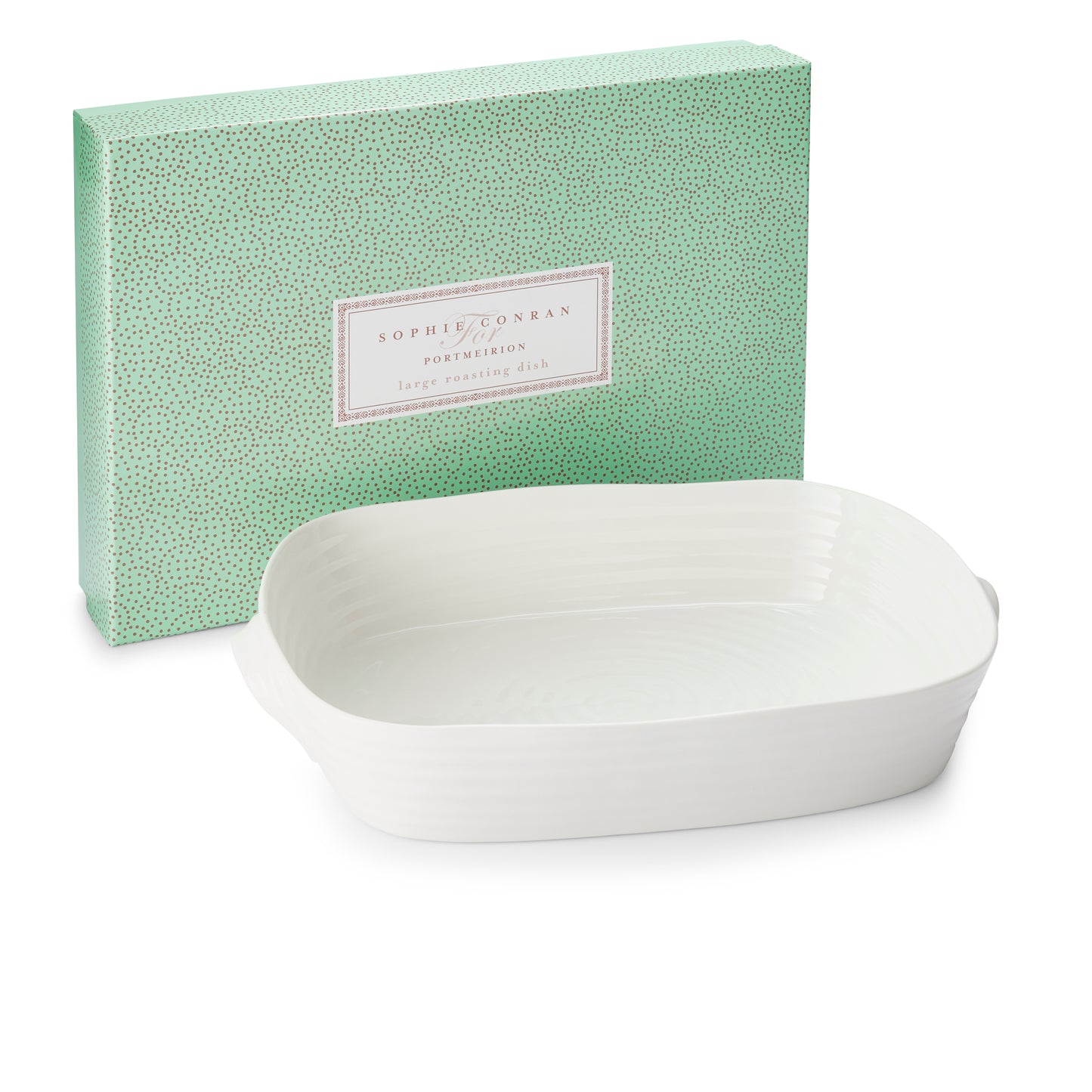 Rectangular Roasting Dish - Medium White