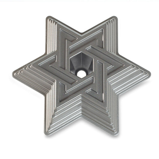 Star of David Bundt Pan - Heavy Duty Cast Aluminum