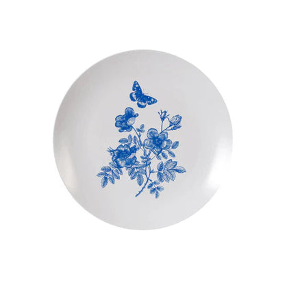 8 In. Trendables Botanical Design Salad/Dessert Plates - 10 ct.