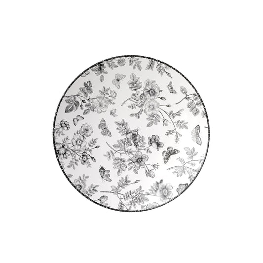 8 In. Trendables Classic Botanical Salad/Dessert Plates - 10 ct.