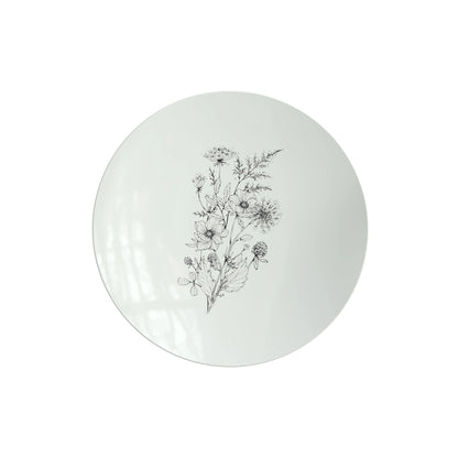 8 In. Trendables Dandelion Bloom Salad/Dessert Plates - 10 ct.