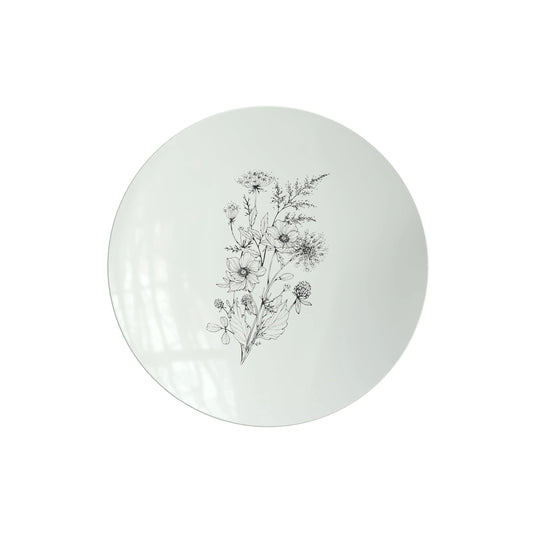 8 In. Trendables Dandelion Bloom Salad/Dessert Plates - 10 ct.