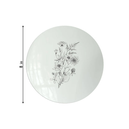 8 In. Trendables Dandelion Bloom Salad/Dessert Plates - 10 ct.