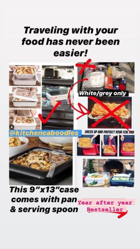 Travel casserole carrier