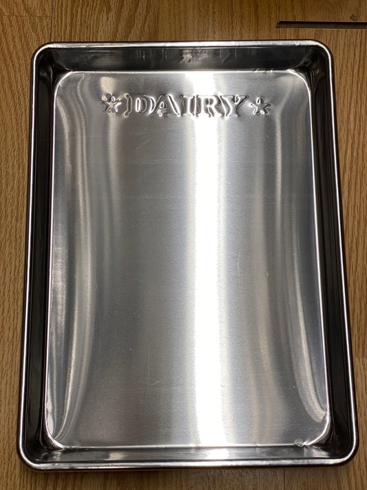 DAIRY 9 x 13 Aluminum Baking Tray - Quarter Sheet