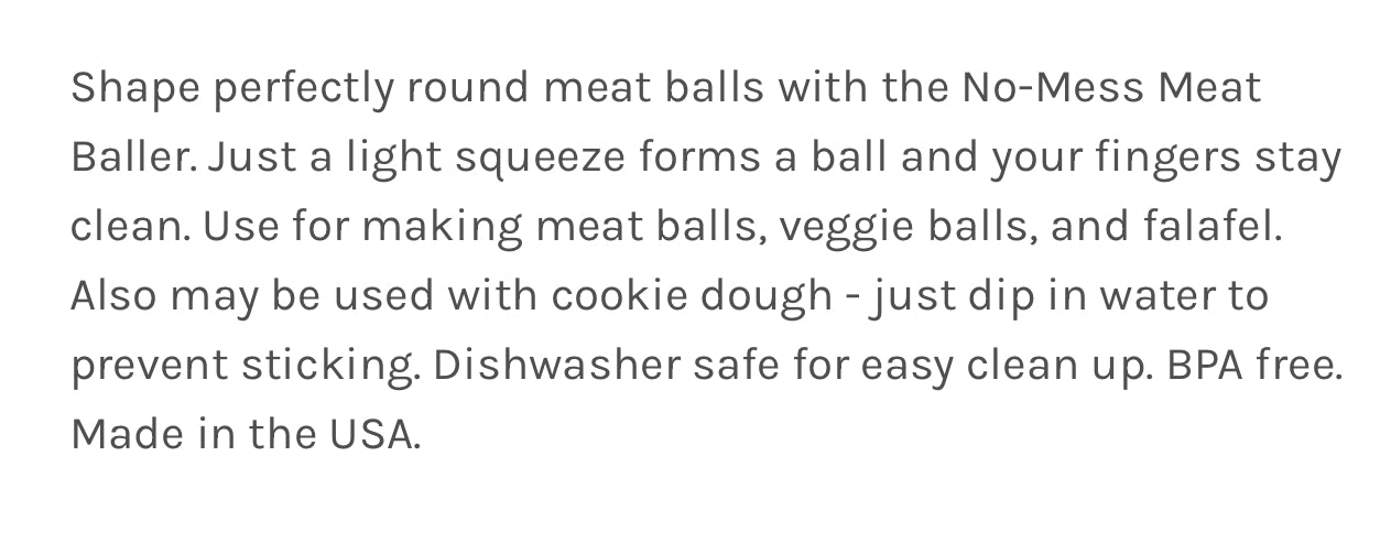 Meat baller