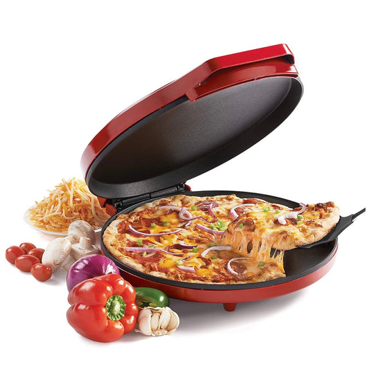 Betty Crocker Pizza Maker Plus - Red - Kosher Certified