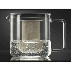 Clear glass teapot gas/electric stove safe