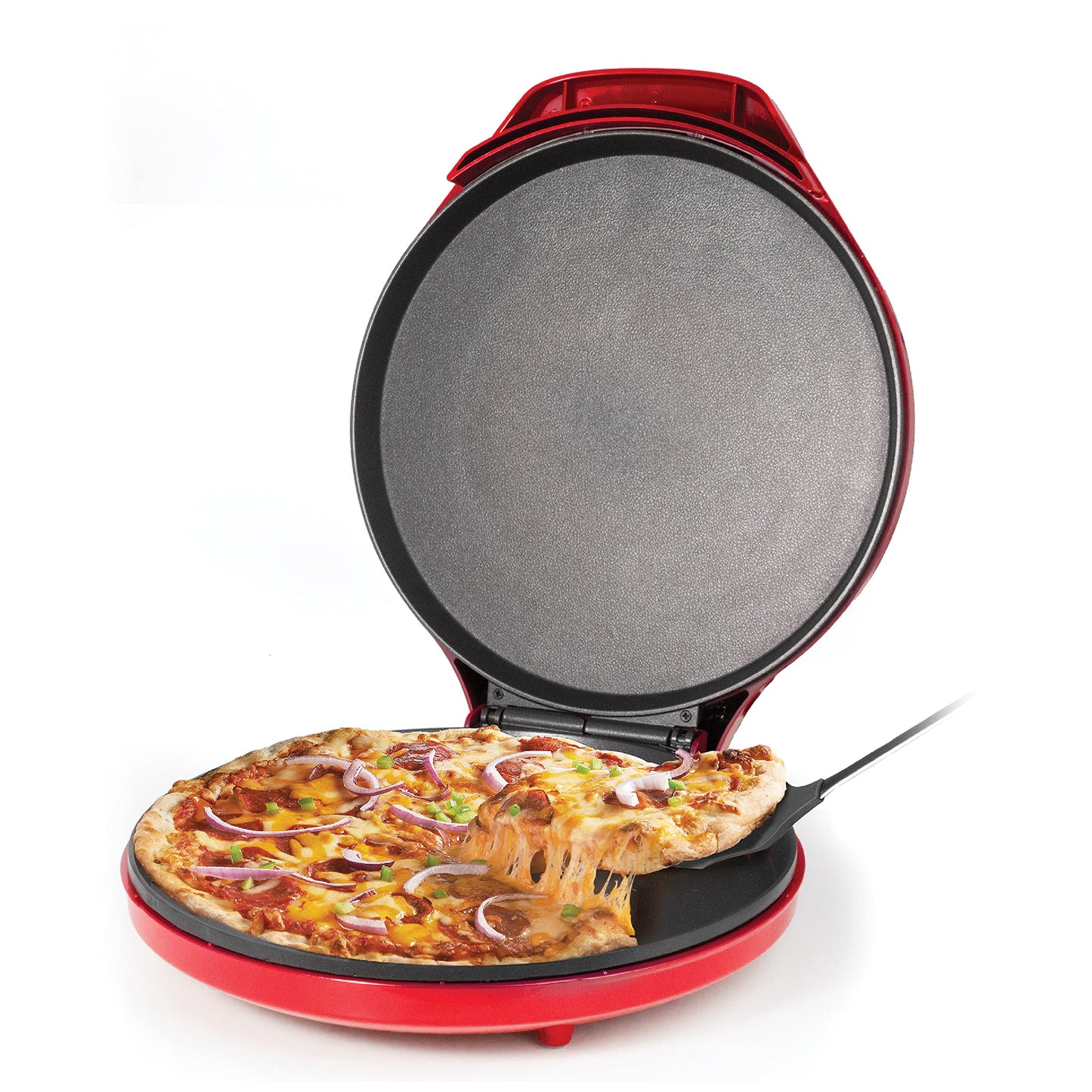 Betty Crocker Kosher Certified Pizza Maker Plus Round Electric Skillet