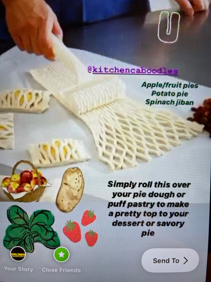 Pie Top/Pastry Lattice Cutter