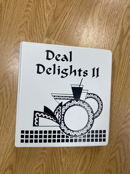 Deal Delights 2 Cookbook White